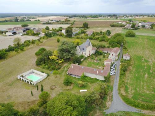 Gite Du Manoir Des Roches Saires Bagian luar foto